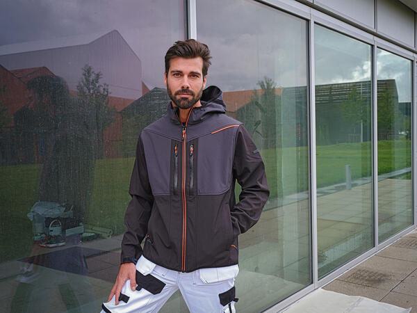 Veste Rocket softshell ambiance