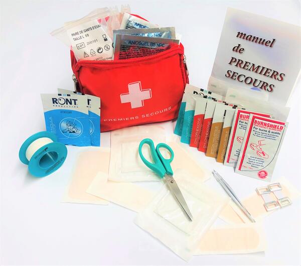 Trousse de secours 4 personnes contenu