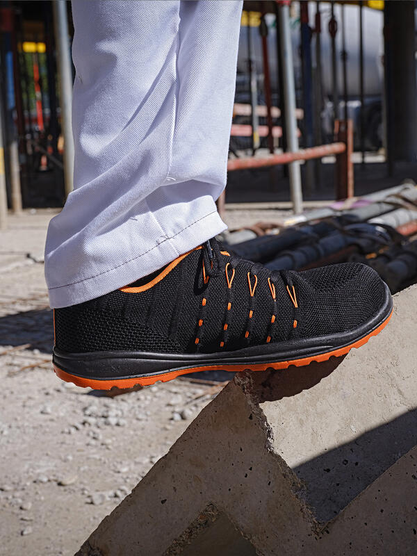 Basket noir orange deals