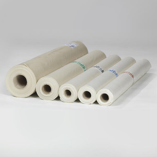 Plastic film in Bobineau rolls 