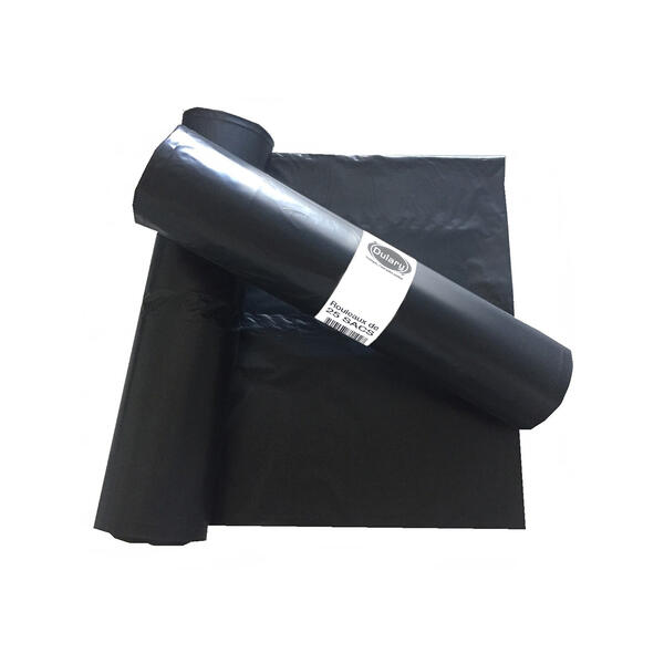 Sac poubelle  PEBD recyclé Noir